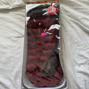 Burgundy/Red wig